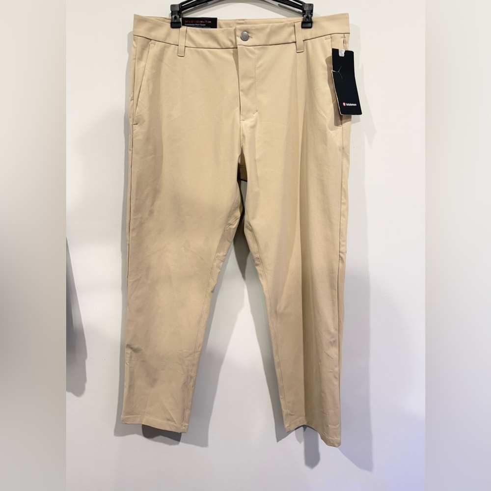 NWT Lululemon Athletica Men's Commission Pant Classic 28’ LL Size 34 - Picture 6 of 10